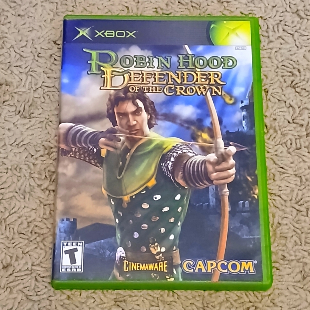 Robin Hood Defender of the Crown for Xbox Original (Videogame)